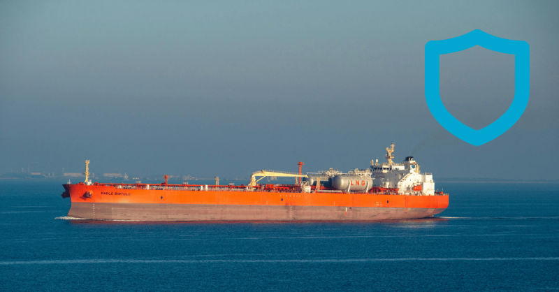 Bateau de transport avec assurance crédit