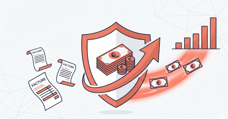 Protection assurance-crédit des factures qui s'envolent pour générer de la croissance