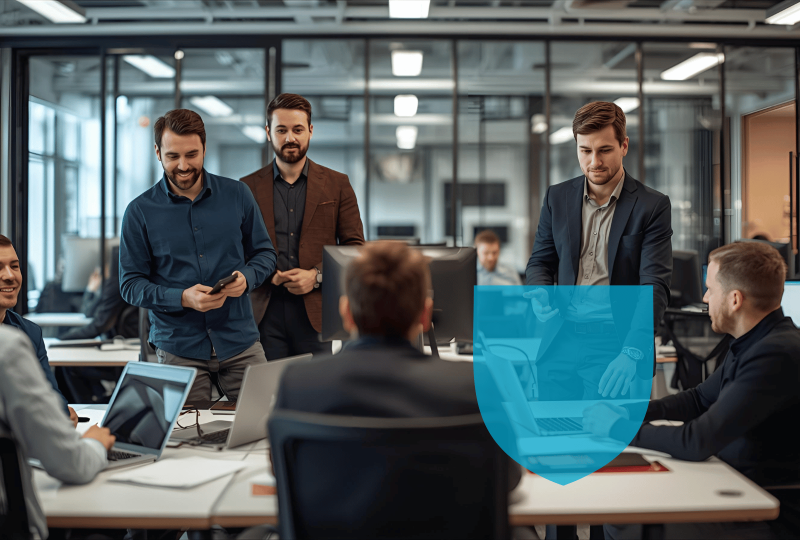 Salariés en équipe