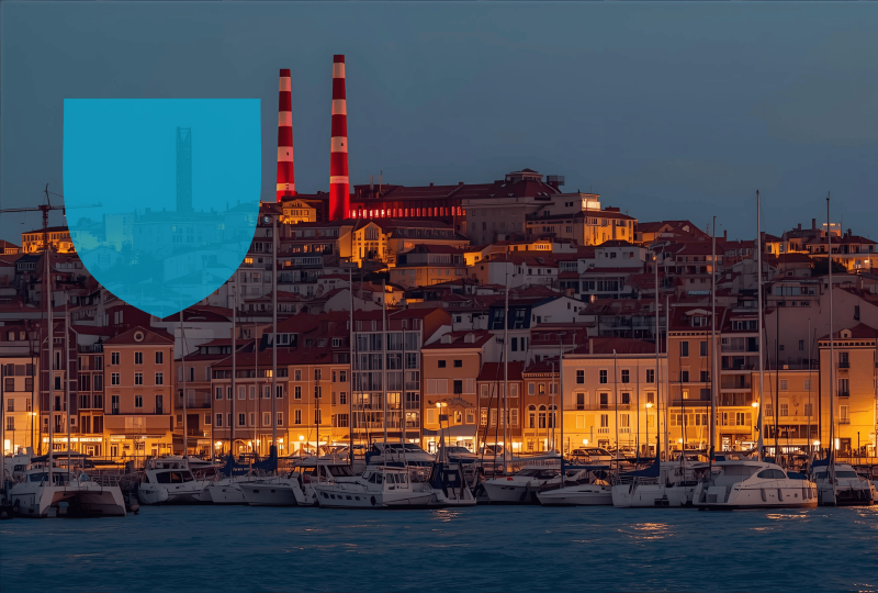 Usine à marseille industrielle