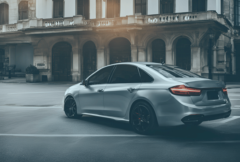 Véhicule assuré dans la rue à Reims