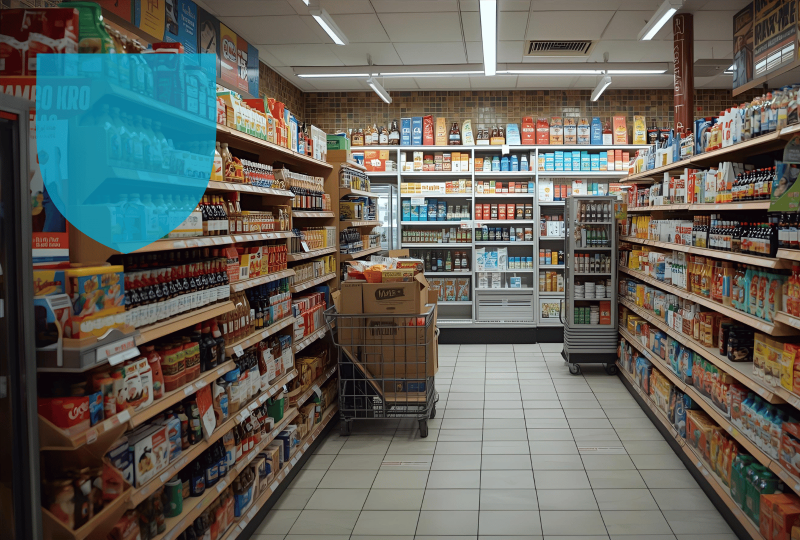 Petite boutique avec une RC pro