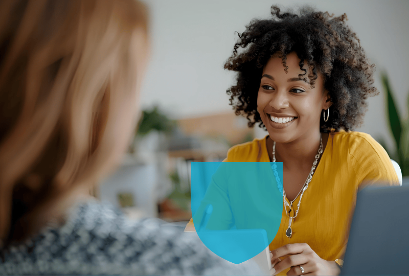 Commercial bien assuré en visite