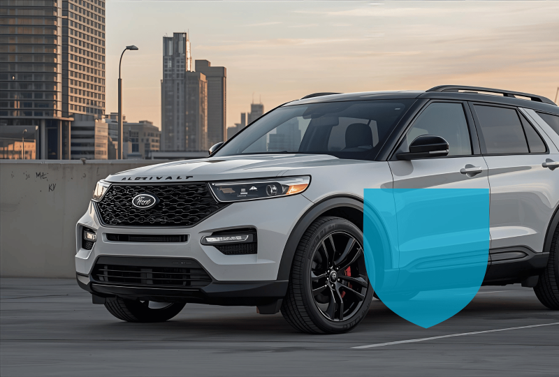 Véhicule professionnel assuré à Neuilly