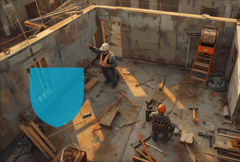 Chantier fait par un artisan protégé par une décennale