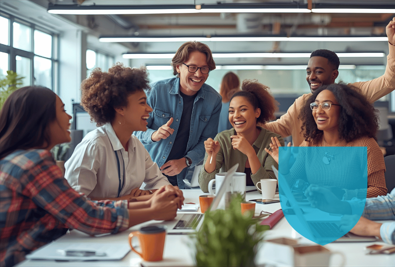 Salariés heureux de leur mutuelle d'entreprise