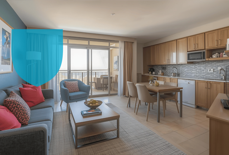 Appartement meublé sous PNO