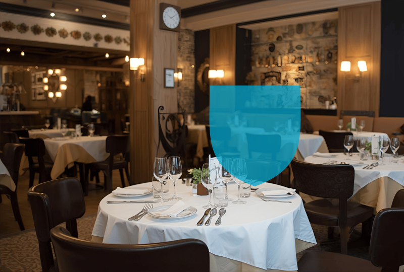 Restaurant huppé sous MRP