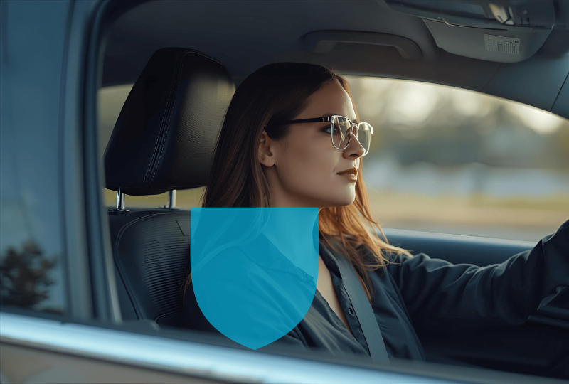 Architecte en déplacement véhicule bénéficiant d'une auto pro