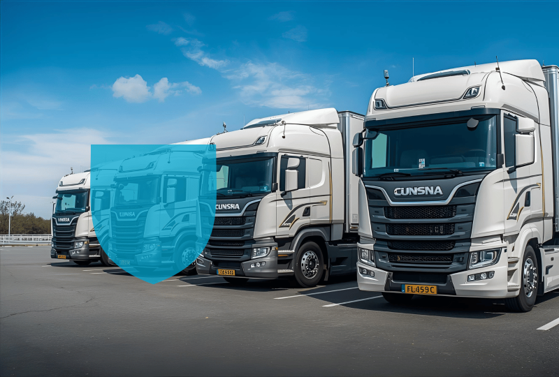 Flotte de véhicule pro bien assurée ouverte ou fermés