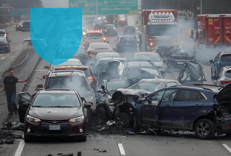 Assurance auto professionnelle à Marseille carambolage